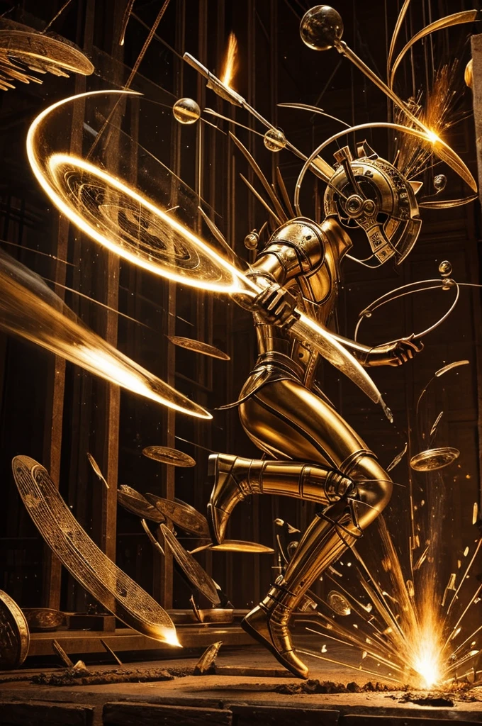 I want an image that says: Curiosities and Action