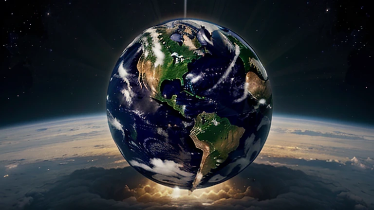 Earth and heaven are completely renewed, free from evil and suffering, in a state of eternal harmony with God.