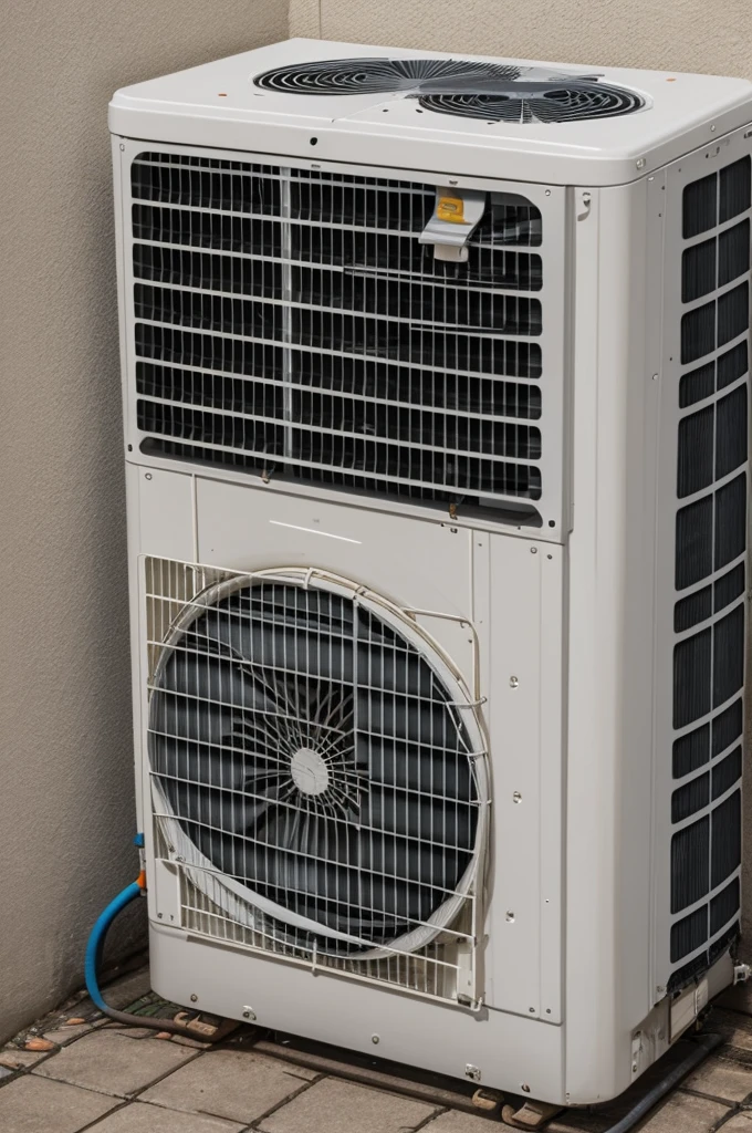 the air conditioning unit is clogged