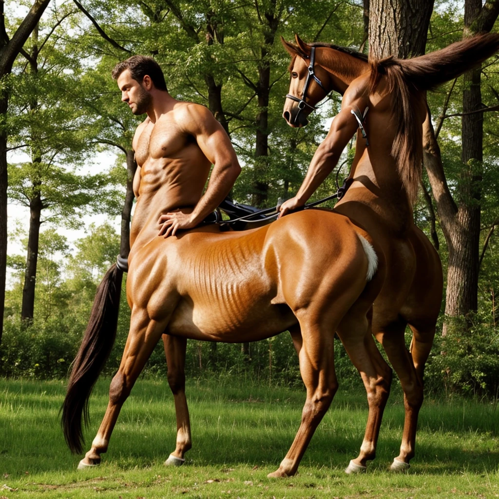 Centaur that's entirely human
