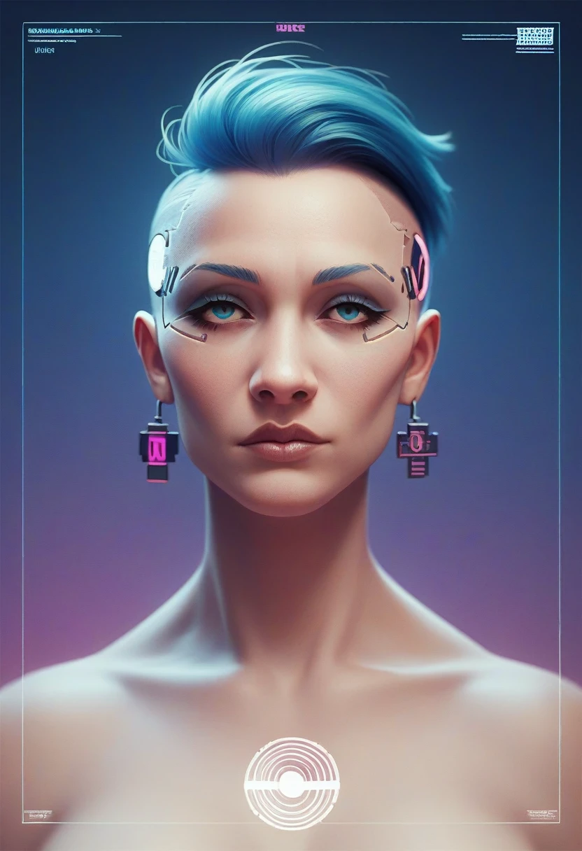 Futuristic Facebook cover that merges technology and finance. Blue to purple gradient background with faint lines of code. center: 3D hologram of a world globe surrounded by floating cryptocurrency symbols, electronic devices and growth charts. Elegant cyberpunk style
