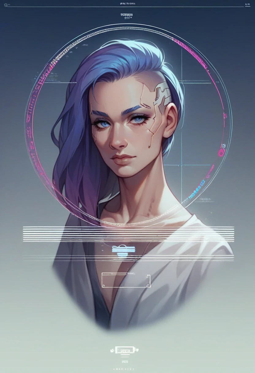 Futuristic Facebook cover that merges technology and finance. Blue to purple gradient background with faint lines of code. center: 3D hologram of a world globe surrounded by floating cryptocurrency symbols, electronic devices and growth charts. Elegant cyberpunk style
