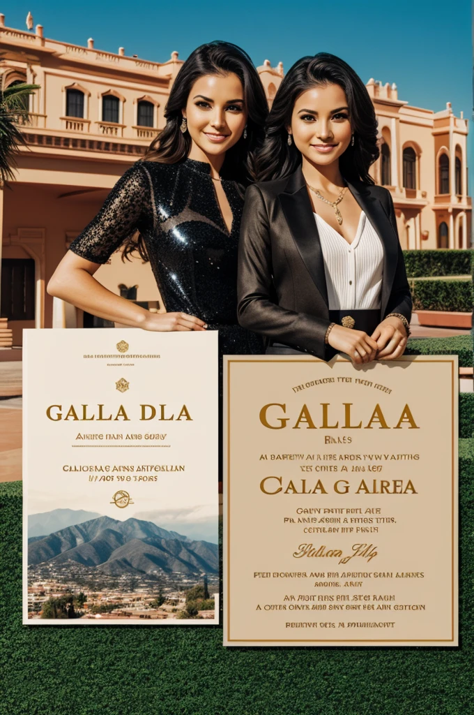Gala invitation in Cali