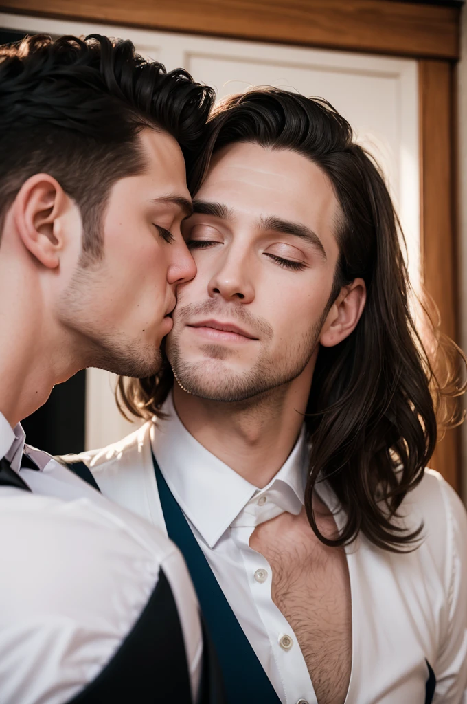 singer tom higgenson as a groom, kissing the bride