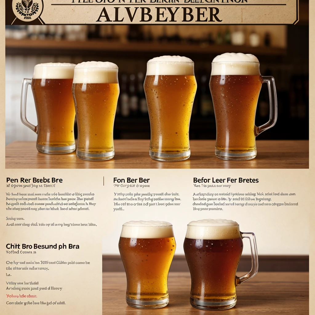 Beer promotion flyer, free 2 glasses of beer