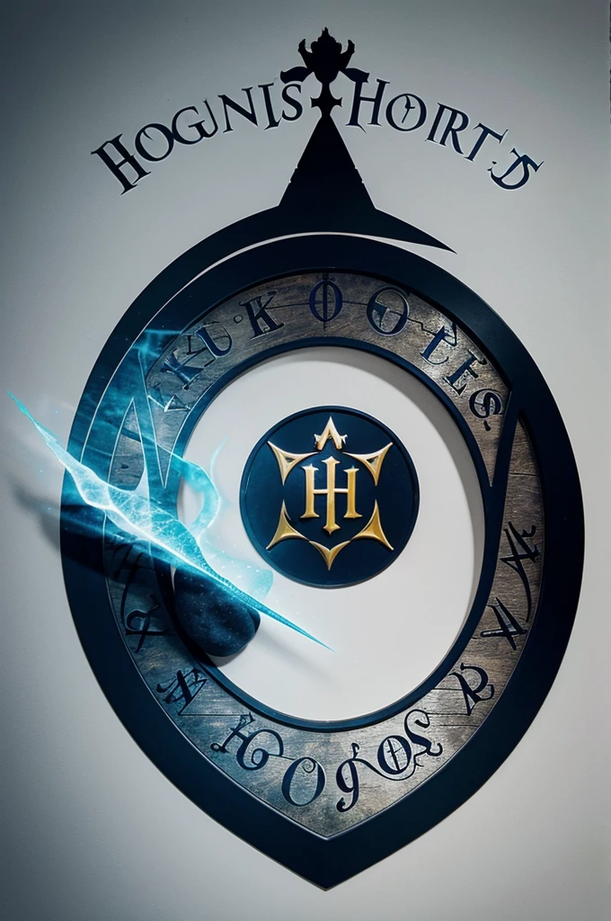 The Hogwarts logo is simple but elegant with the words Hogwarts Magical Spellcasters 