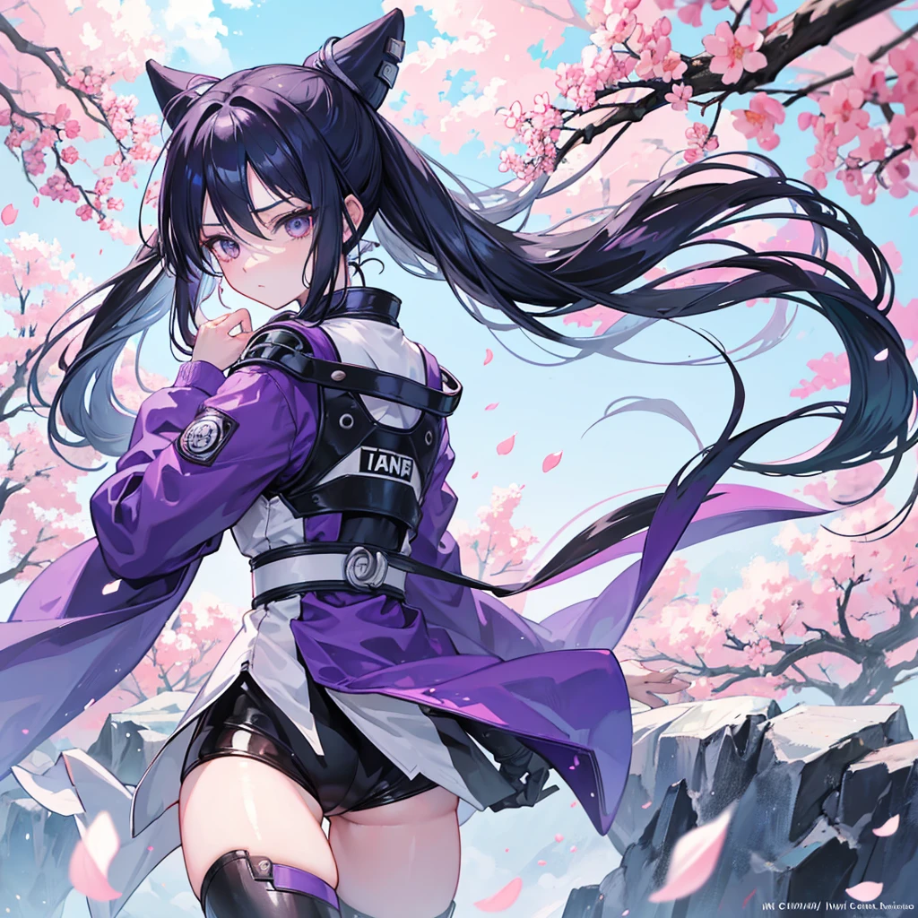 ChatGPT Of course, aquí tienes una descripción de a female character from the Naruto series:
"Using advanced artificial intelligence technology, imagine a picture of Hinata Hyuga, a female character from the Naruto series. Hinata has long, silky dark blue hair., that falls softly on your shoulders. Her pearly white eyes, characteristics of his Hyuga clan, They are deep and expressive, reflecting a mix of sweetness and determination. She is dressed in her iconic ninja outfit, composed of a tight-fitting purple jacket with the symbol of his clan on the back, along with dark pants and white wrist guards. His posture is serene and dignified, showing a mix of grace and inner strength. The background could be a calm and serene landscape, like a field of cherry blossoms in spring, which complements your reserved nature and your connection with nature."