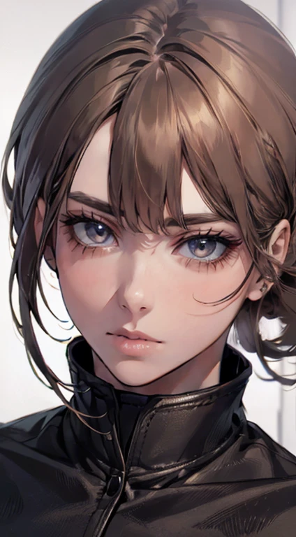 maximum quality, Caucasian skin, real human skin, (detailded), face oval, pore, ultra high definition, (8K, RAW photograph, photorrealistic: 1.4), A girl, Scrawny, (Kind and Goddess eyes) happiness: 1.2), (Lip gloss, eyelash, bright face, best qualityer, ultra high definition, Ample Lighting, natural shading)