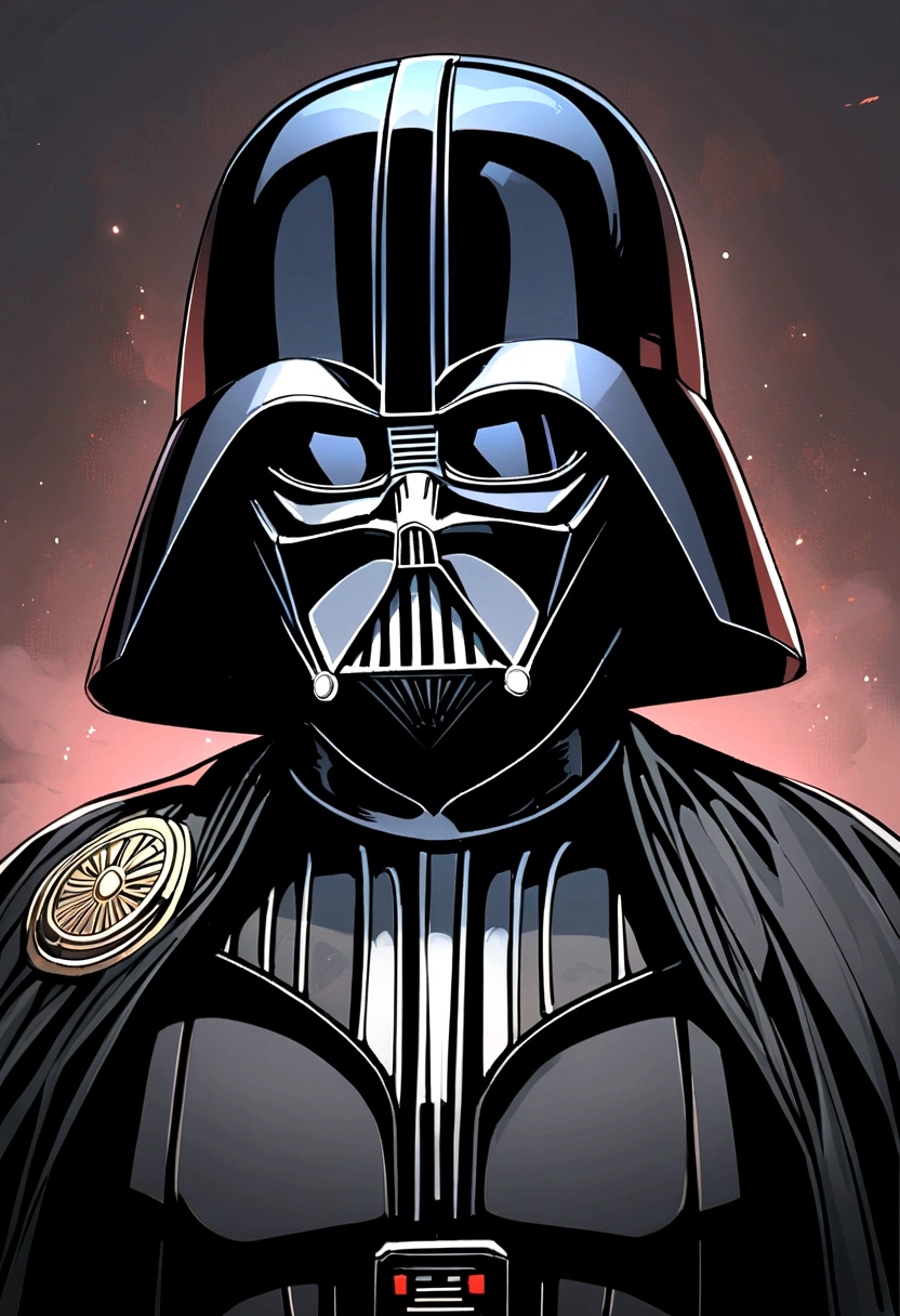 "(Darth Vader:1.5), Star Wars GUERRA"