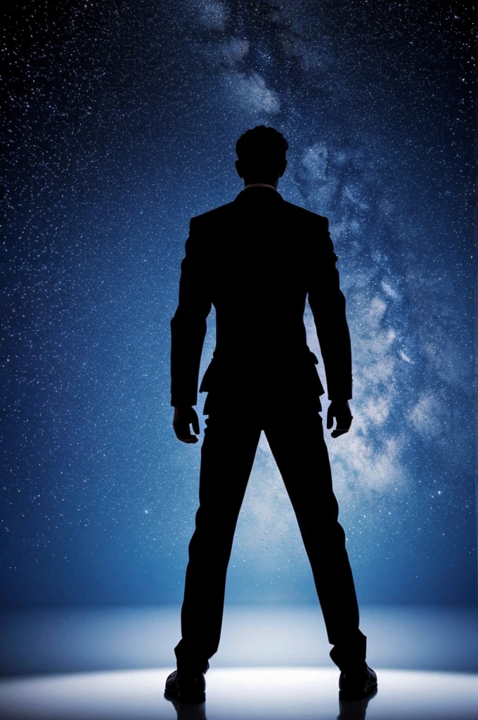 an optical illusion of a figure and a background, about anything