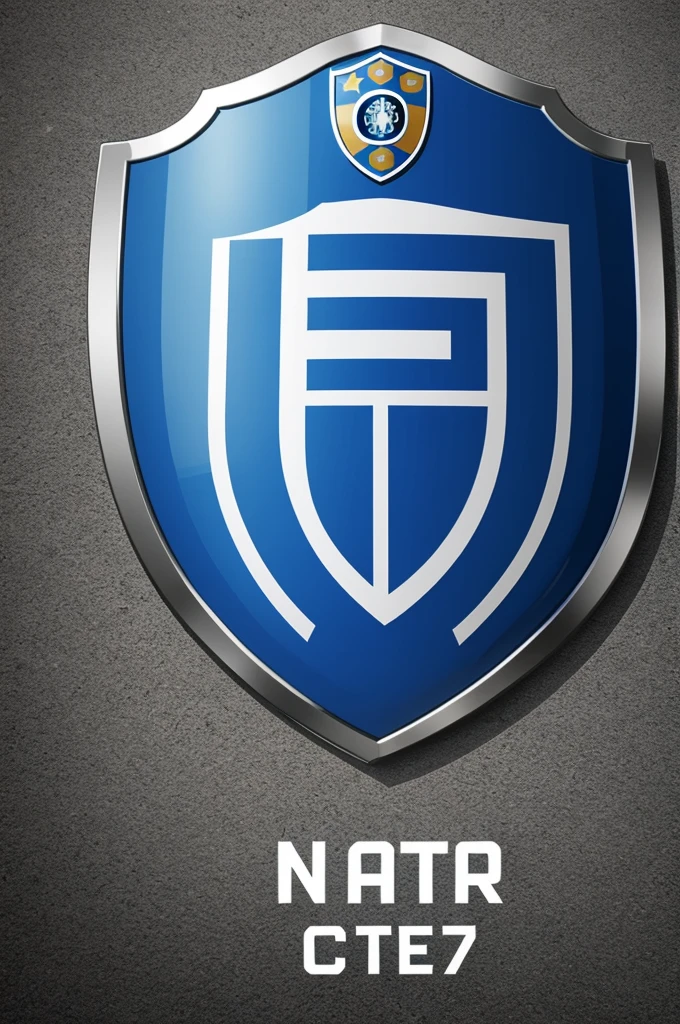 Create a football shield with the name of inter city