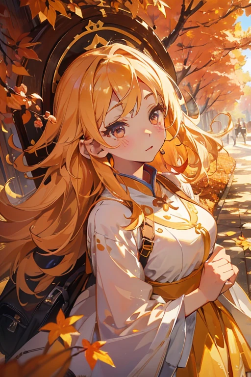 {{{{masterpiece}}}}, {{{Ultra-detailed}}}, {{{High resolution}}}, {{Excellent anatomy}}, (((Highest quality))), ((Very delicate and beautiful)), {{Very detailed and delicate}}, {8k CG wallpaper},((Detailed Background))、Extremely detailed, solo, Perfect Face, Beautiful face, Highly detailed face,(Mastepiece), (Best Quality)、One female、Best Style、Beauty、The most beautiful woman in the world、(((黄colorの透けたドレス:1.5))),((Big Breasts))、a 黄color tree lined path with leaves on the ground, breath-taking Beautiful trees, breath - taking Beautiful trees, Blossoming Road to Heaven, Bright but gloomy gold, 黄color color, 黄color colours, Golden Autumn, in autumn, wonderful, 黄color carpeted, 黄color hue, Beautiful trees, shades of 黄color, color: 黄color, Golden Leaf, During the fall、palace、(((ピンクcolorのロングヘア―)))