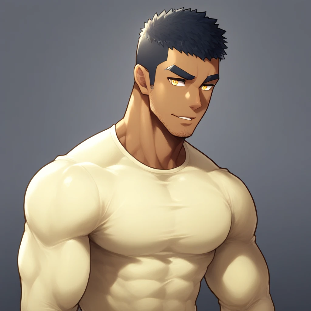 Handsome middle age man