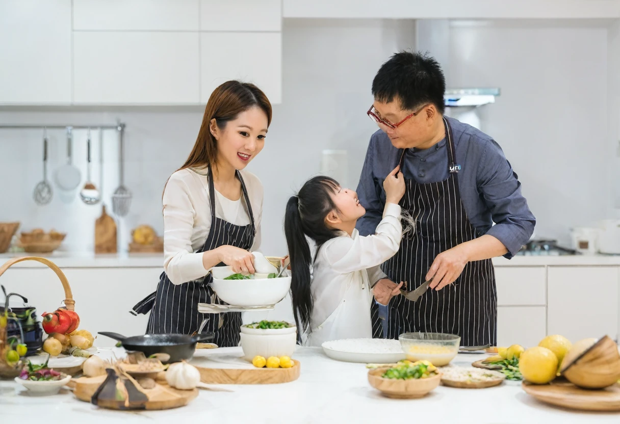 araffes and a woman and a are In the kitchen, photography, In the kitchen, , photography, Shot with Canon EOA 6 D Mark II, cooking, In the kitchen里, photography肖像, photo, lifestyle, photography, Promotional stills, photo静止, 商业photo, Promotional images, 商业产品photography, cooking show, 商业photography