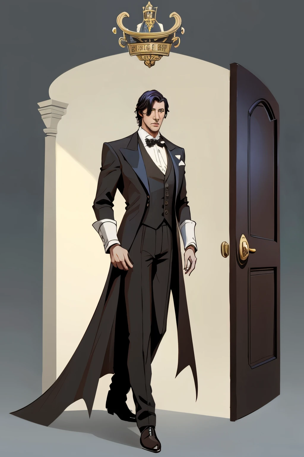 Create a lord , gentleman, elegant looking, good looking and mysterious