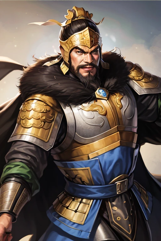 8K,man with sword,ornate armor(The elaborately crafted coat of arms of a nobleman),ultra high resolution,surreal,realistic skin,Black hair short hair,big black eyes,muscular body,waist armor,delicate hands, Perfect hand shape, character art,action pose,masterpiece,Realistic RAW photos of the highest quality,bright colors,rich colors, backlight, movie lights, film grain,50mm lens