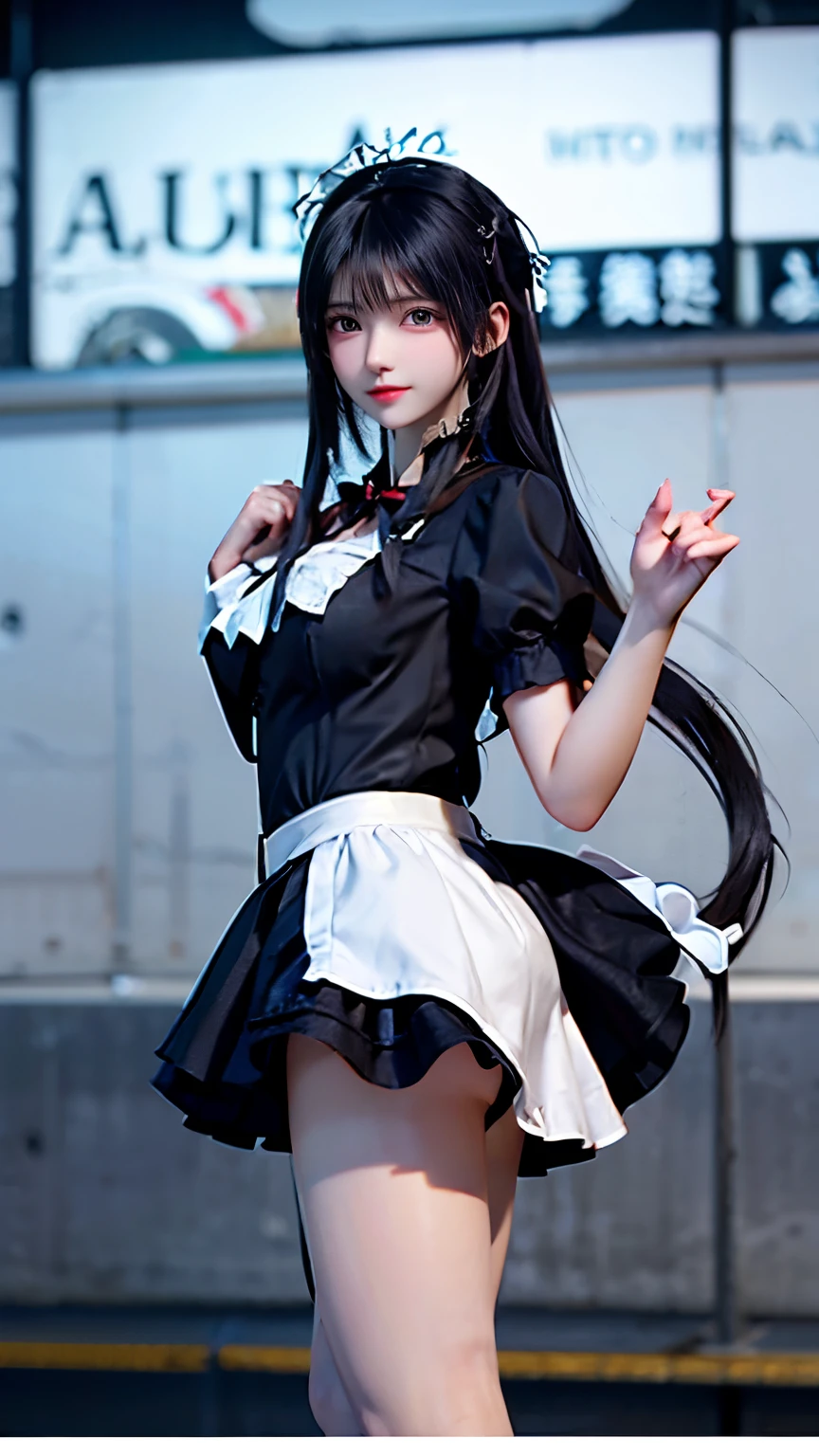 （Very delicate and beautiful：1.2）super model,,Big Breasts,Beautiful breasts,voluptuous,【bike shorts】,,【3girls】,,Highest quality, High resolution, 8K,Kick in a hurry,Maid clothes,mini skirt.Three Girls