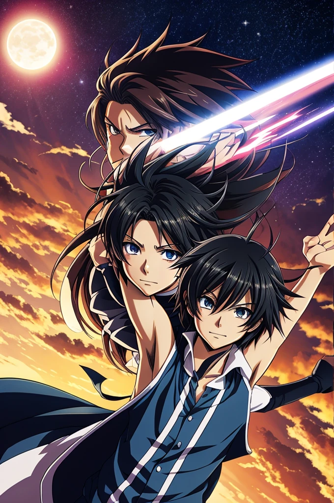 Create an anime cover