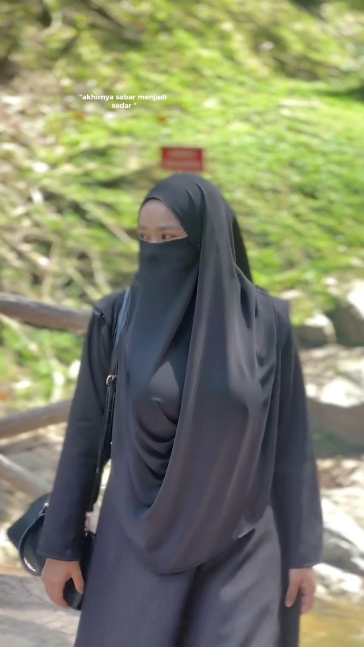 High resolution UHD, Improvement of quality, Soft lighting, Highly detailed, Very detailed on clothes, high quality clothes, Advanced Details, Sharp Focus, High resolution, Big Breasts, Breasts Covered With Hijab and Dress, Real clothes, Real Lighting, Same clothes, Same Clothes With Big Breasts, Big Boob Undershirt Covered, Biggest  Under Niqab