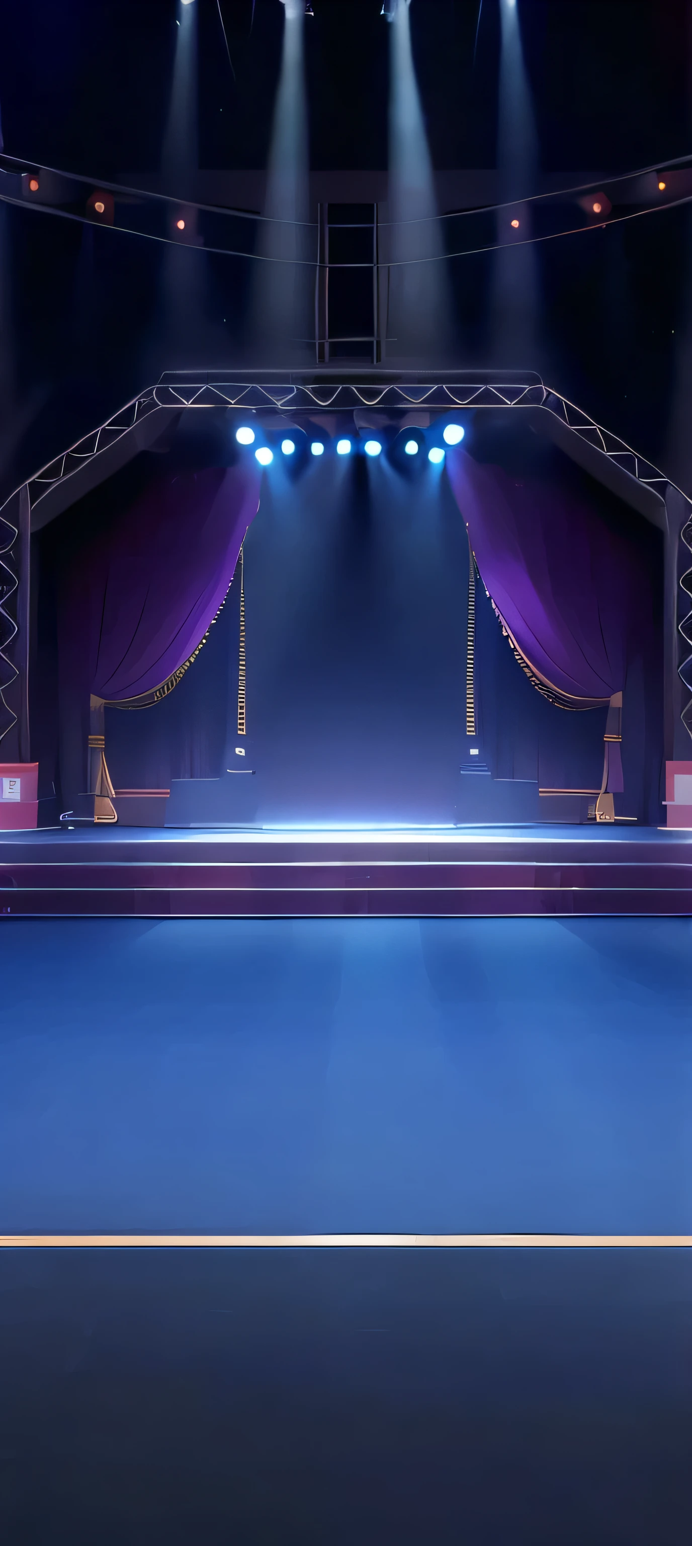 Cartoon scene,Cartoon scene with stage with stage curtain and people on stage, Arena Background, odin's stone Arena Background, Empty stage, Ballroom Background, ballroom background, Stage Background, Center of the Arena, Video Game Genshin Impact