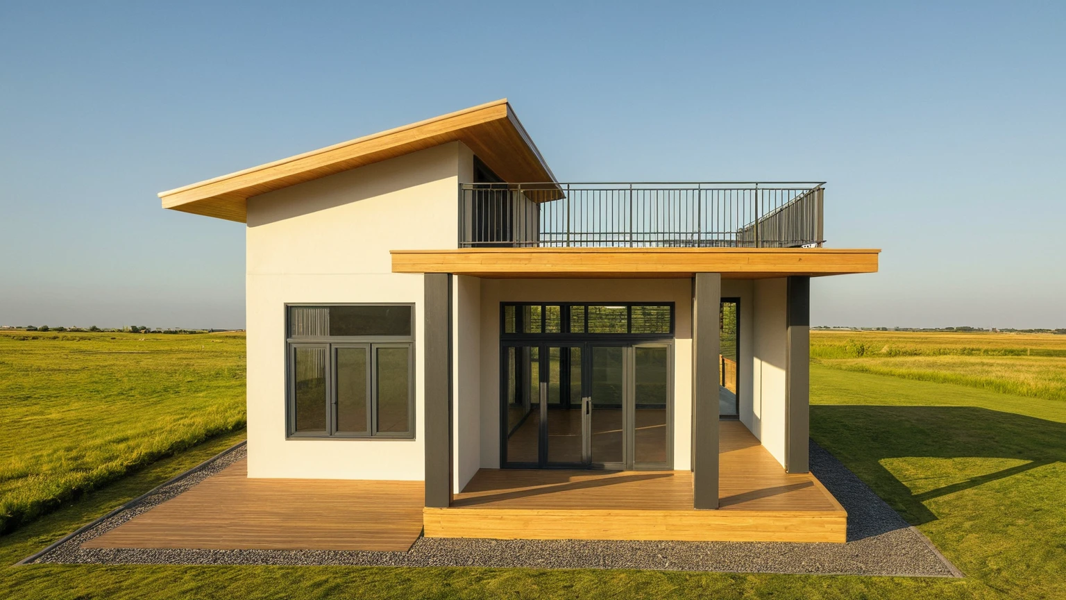 head of'artwork, High quality, best quality, authentique, great detail, En plein air, villa de plain-piedXL, credit group, style de maison moderne dans la rue ,stairs, white wall ,road,pavement, grass, trees, sky, nuvens, (day light:1.1)