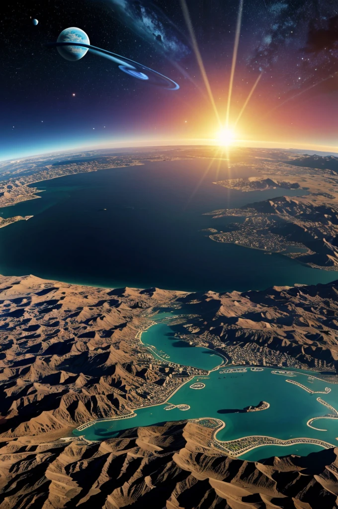 Planet Earth in the year 2038