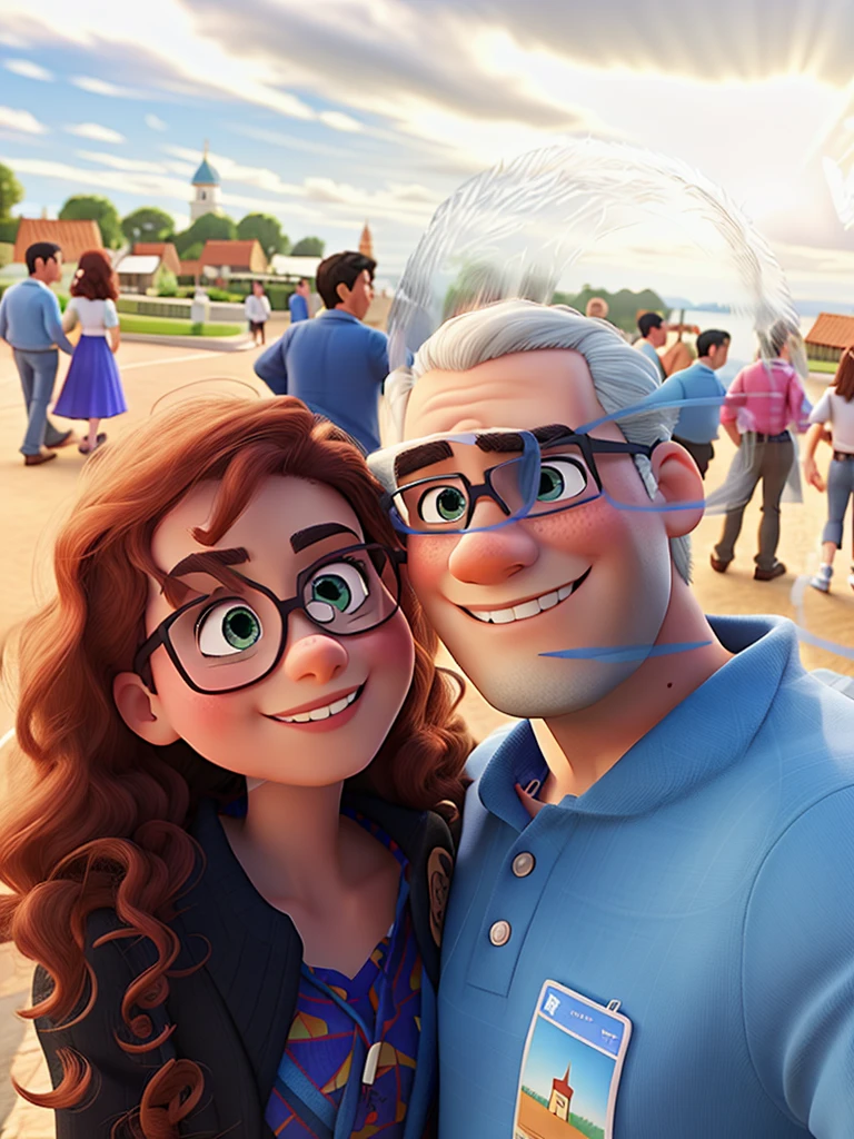 romantic couple, Just like Disney Pixar movies