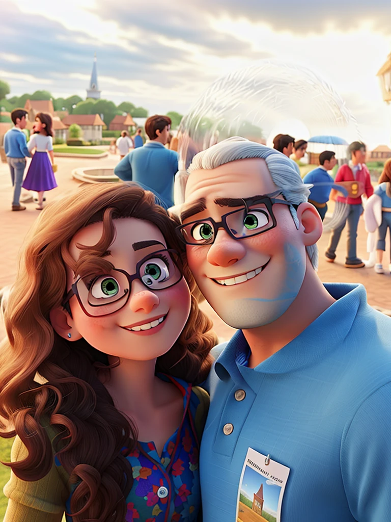 romantic couple, Just like Disney Pixar movies