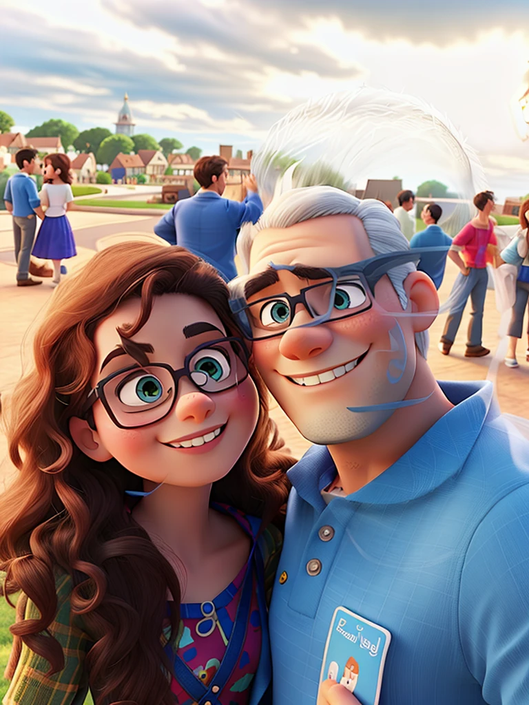 romantic couple, Just like Disney Pixar movies
