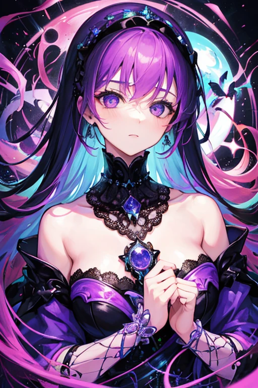 Highest quality, The most beautiful woman in the world,Crazy Ideas, Crazy colors, Crazy Details, Crazy contrast, Confused, A strange and mysterious world, Very ordinary and unremarkable frame