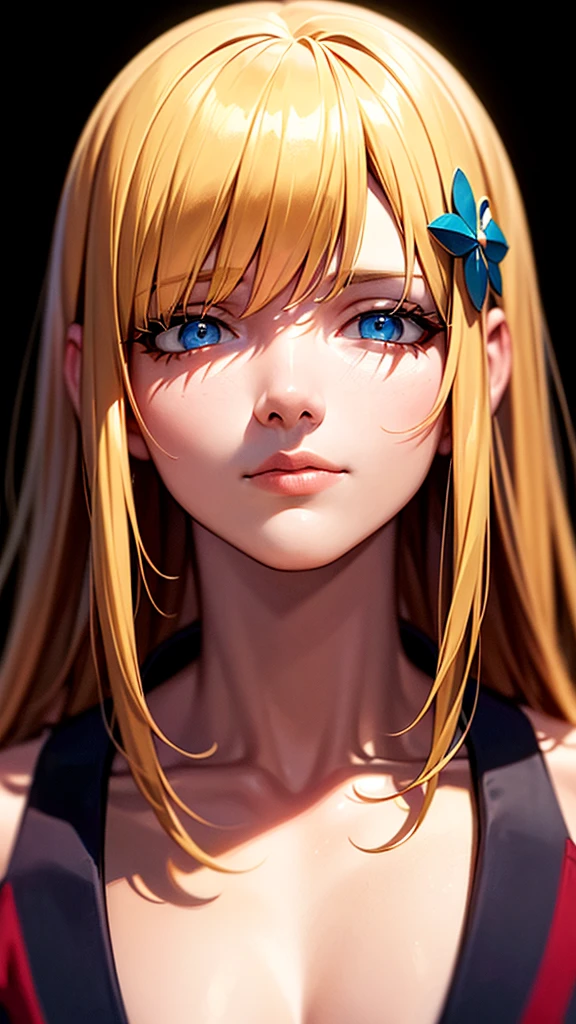 a mystical anime man with ikat patterned head ornament, highly detailed portrait, hyper realistic, 8k, cinematic lighting, chiaroscuro, dramatic, intricate, expressive eyes, sharp focus, digital painting