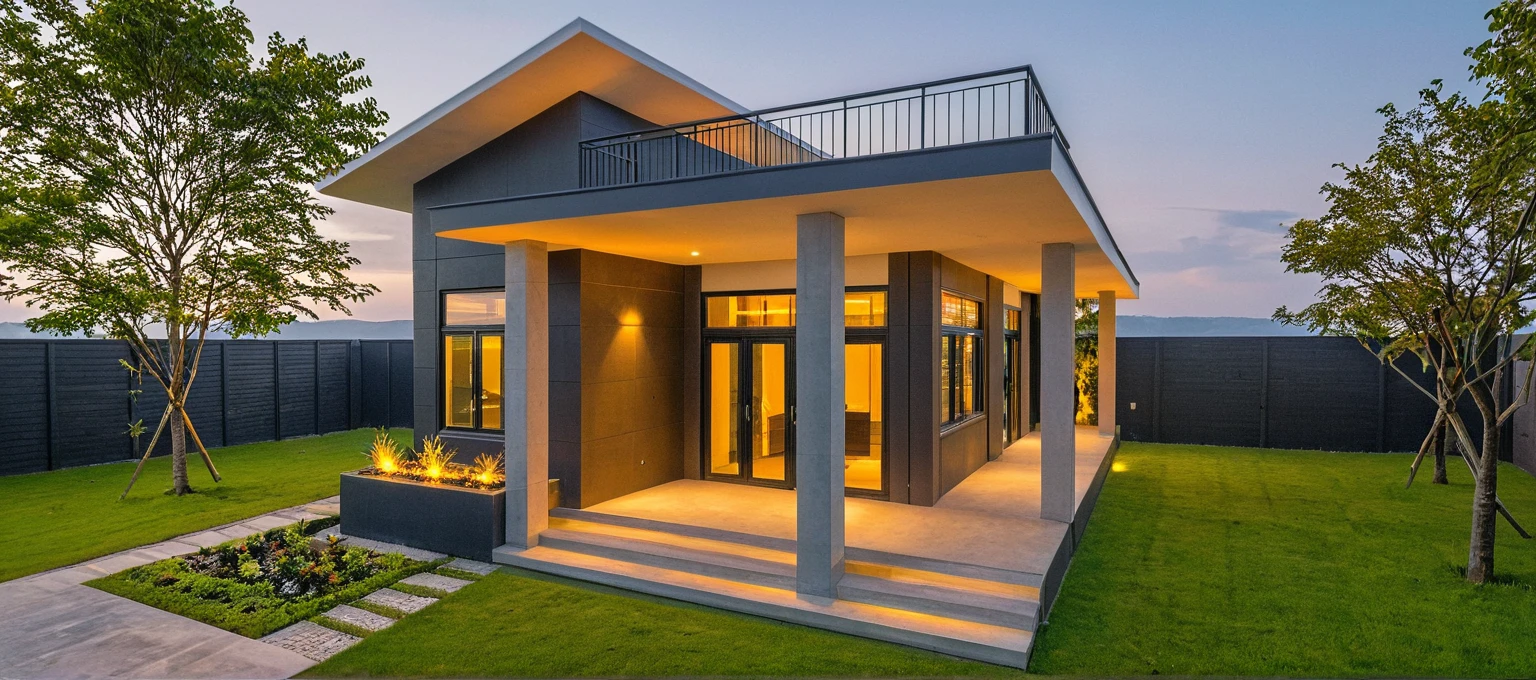 head of&#39;artwork, High quality, best quality, authentique, great detail, En plein air, villa de plain-piedXL, credit group, style de maison moderne dans la rue ,stairs, white wall ,road,pavement, grass, trees, sky, nuvens, (day light:1.1)
