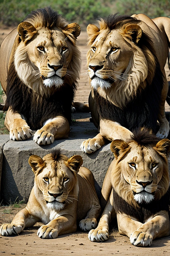 Lions with a lot of money