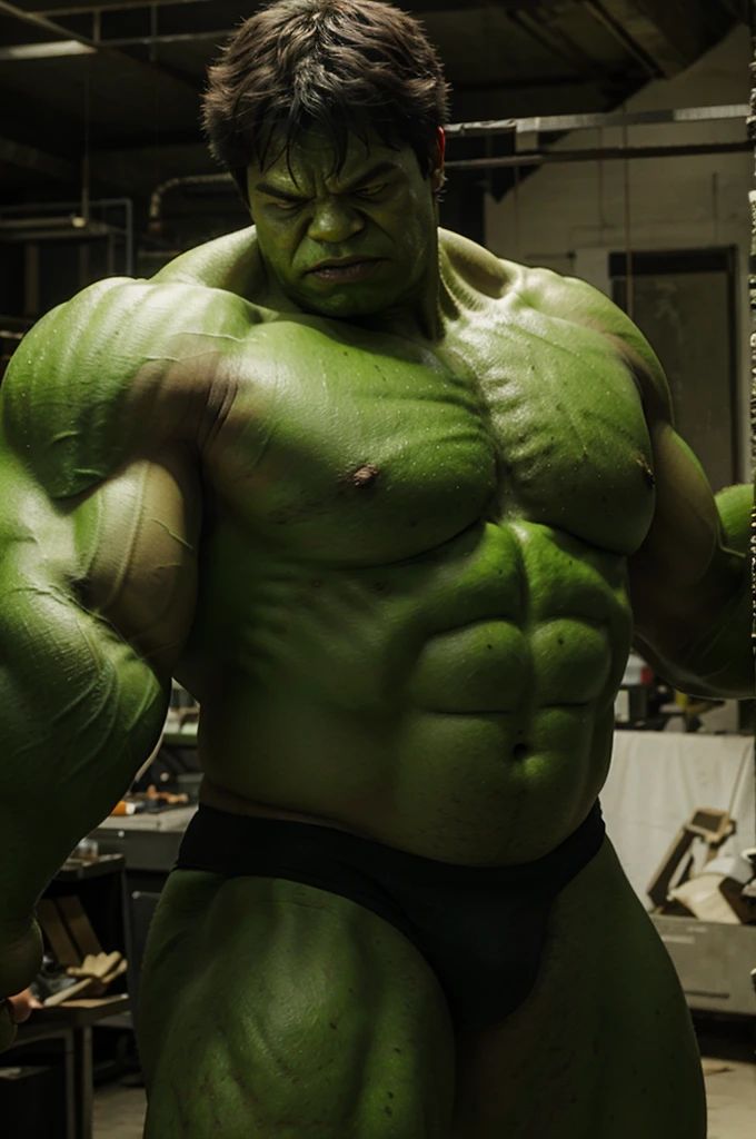 Huge hulk arm