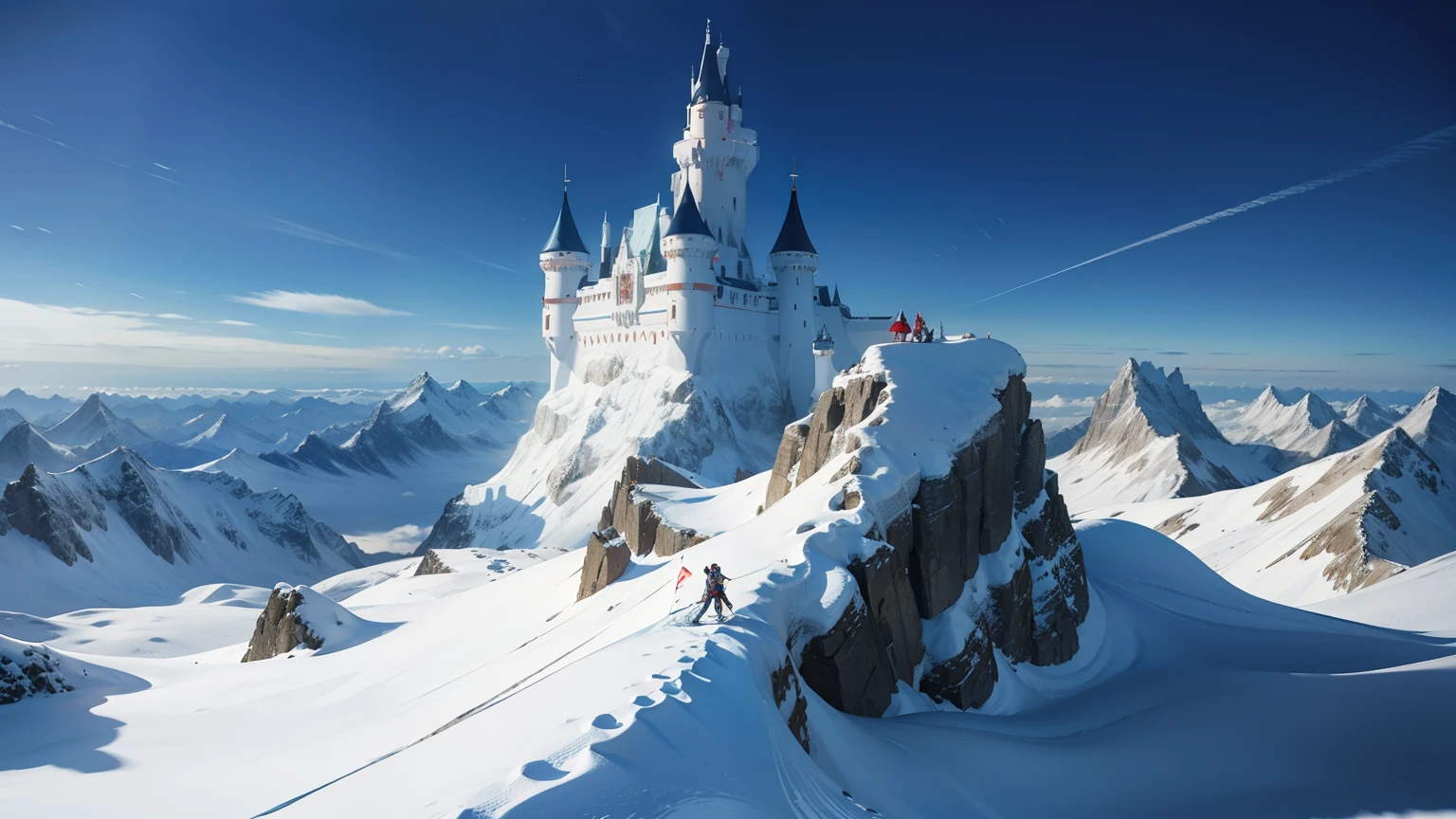 Frozen Castle,The Peak,mountain peak