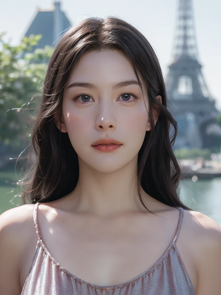 (masterpiece, best quality:1.2), (8k uhd, 16k, 32k, ultra high res), (photorealistic:1.37), (RAW photo), ultimate-realistic, ultimate-realistic details, ultimate-realistic texture, ultimate-intricate details, ultimate-realistic lighting, ultimate-realistic shadow, japanese girl, 24yo, ultimate-cute face, ultimate-RAW skin, ultimate-eyes, A photo of Mijiru's detailed face and body, ((from front bottom, quite a bit body)), looking at the sky with hopeful and big smile on her face, ((Liv tyler mixed face:0.9)), Mijiru is a time-traveler with a strong body foundation and a tight up rose gold hair, inspired by ‘Keith haring’ designed loosen tank top, hands up, dynamic pose, The renaissance seine riverscape background should be bright, exotic and with a crowd that has different cultures, centered, luminism, black eye, cinematic, Isometric, awesome full color, insanely detailed, film grain, Hasselblad X2D 100C + XCD 2,5/25V, F/1.8, (cinematic still:1.2), 35mm photograph, film, bokeh, professional, 4k, highly detailed, perfect fingers ,Extremely Realistic, UHD, arwen,