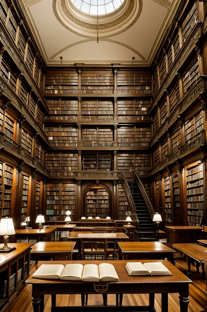 A great old library in Edinburgh 