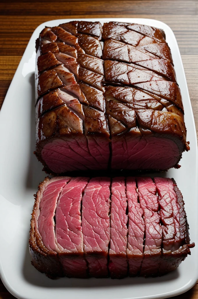 A piece of meat with Allah written on it
