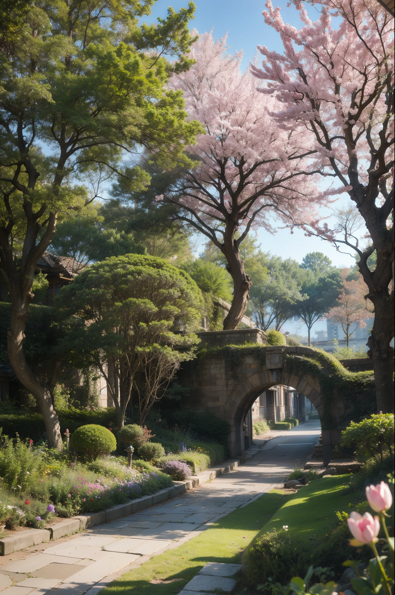 World in spring, beautiful, fantasy (random 0.7)