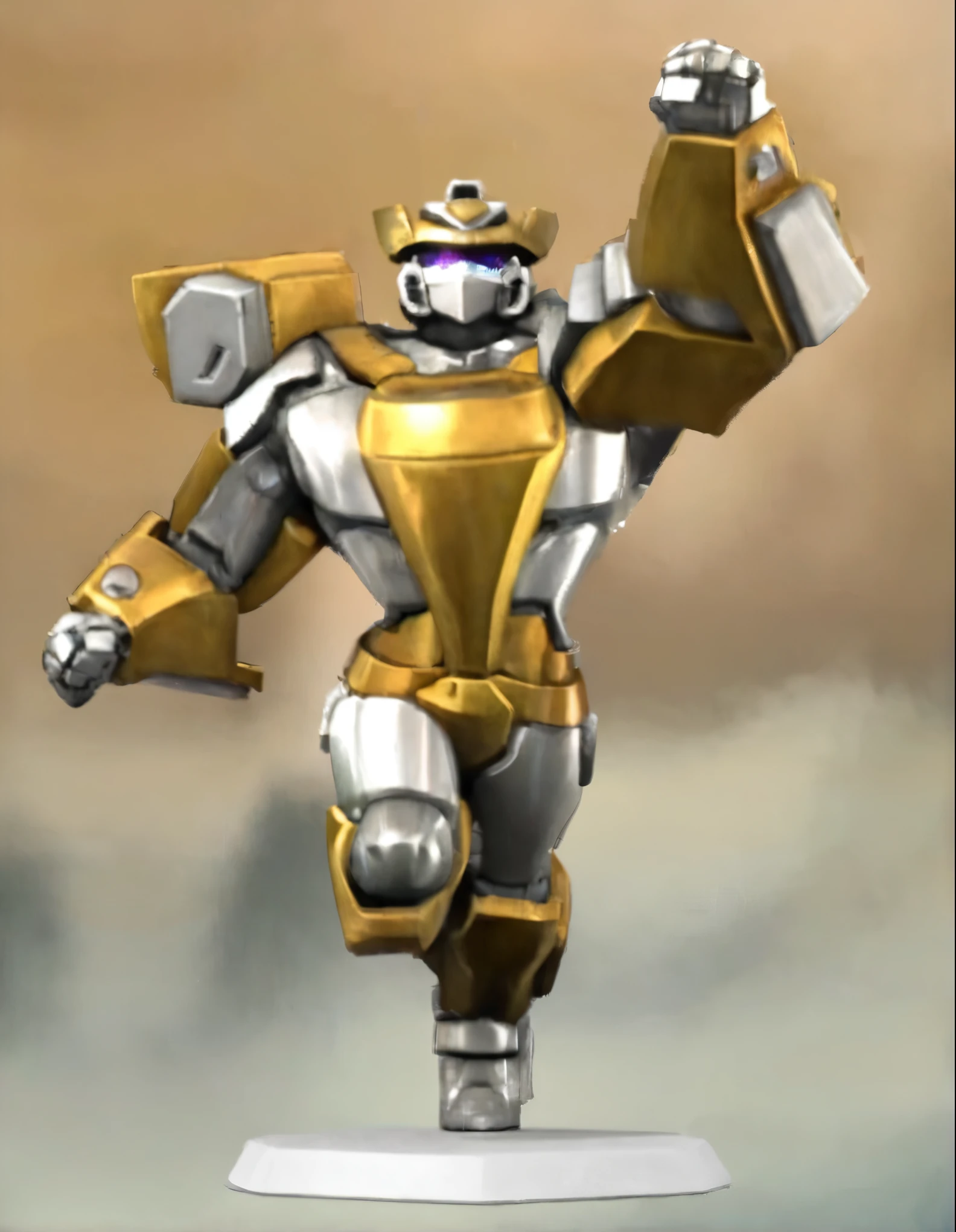 a realist mecha robot