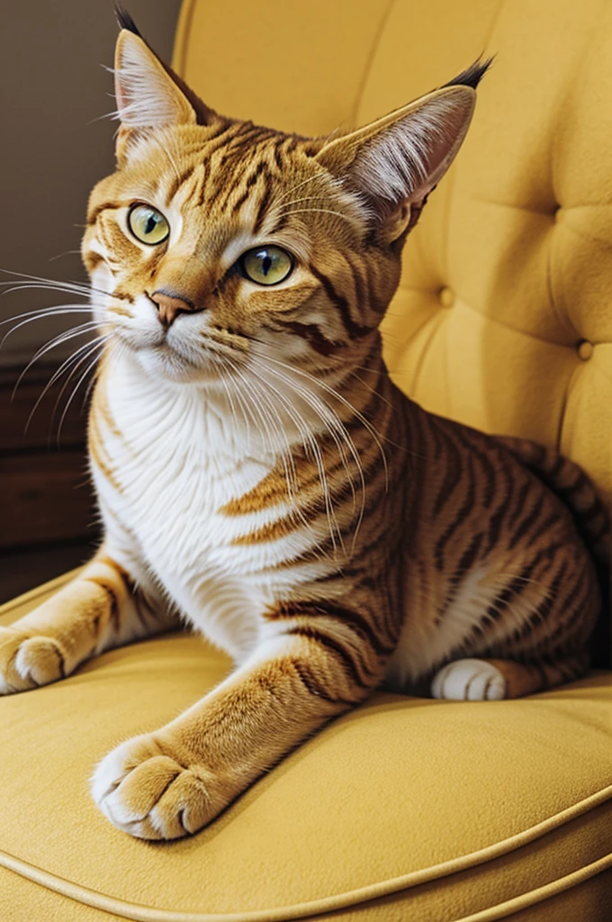 Ace a yellow cat