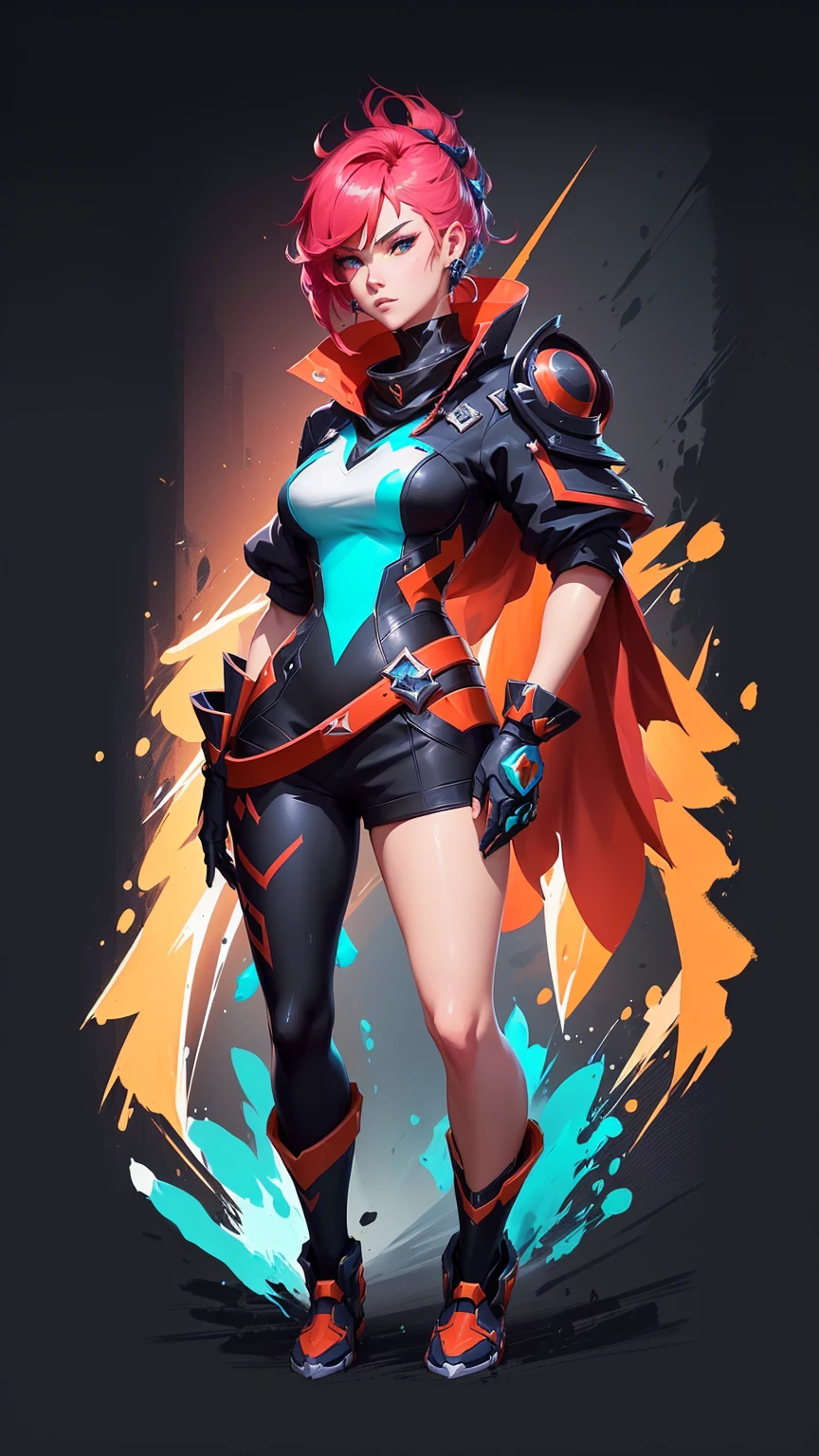 a close up of a screen shot of a game with a hero, style of duelyst, hero 2 d fanart artsation, character splash art, iconic character splash art, trigger anime artstyle, artgerm and atey ghailan, style league of legends, kda, riven, loadscreen”, pc screen image, cushart kenz