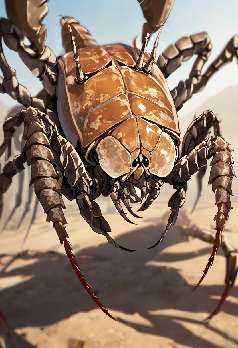 Create cool animal scorpion photo 
