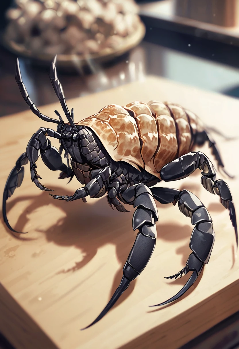 Create cool animal scorpion photo