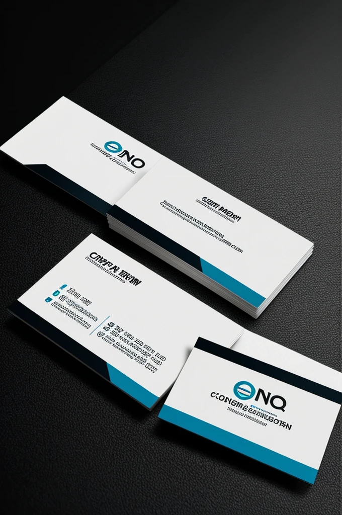 Elegant business card with black background and silver lettering, highlighted the name ENOC and in small print AUTOMOTIVE UPHOLSTERY, combined with the silhouette of a car and a large sewing needle 
