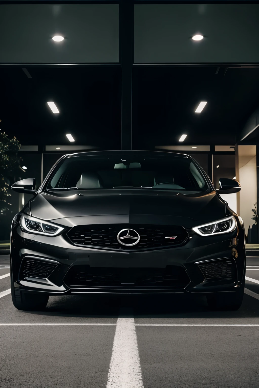 A car with black colour 