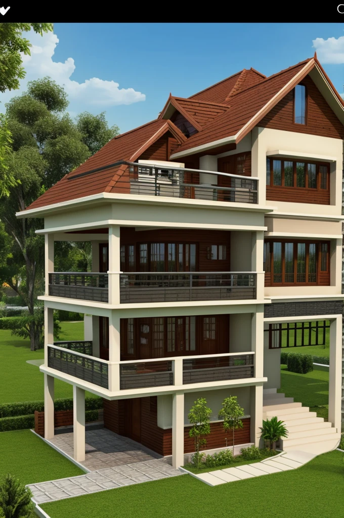 Create a one level house