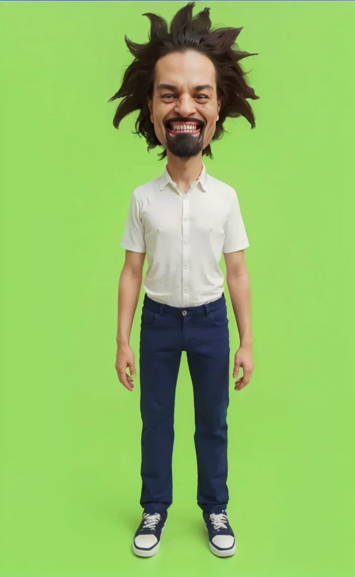 Photo realistic ,insane smile,bulging eye , turn into a alien xenomorph,4k photo