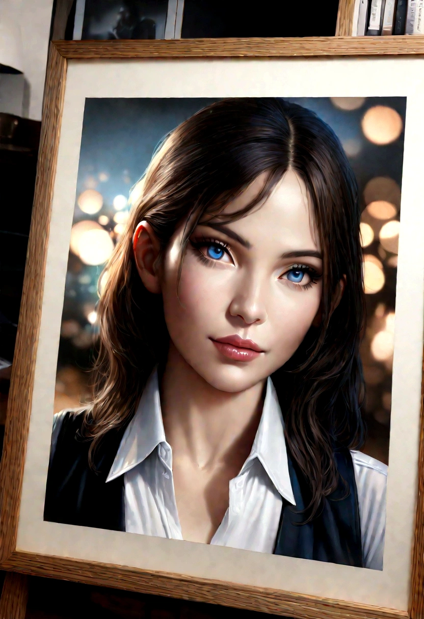 beautiful detailed eyes, beautiful detailed lips, extremely detailed eyes and face, longeyelashes, elegant office lady, professional business attire, office setting, desk, computer, paperwork, (best quality,4k,8k,highres,masterpiece:1.2),ultra-detailed,(realistic,photorealistic,photo-realistic:1.37),HDR,UHD,studio lighting,ultra-fine painting,sharp focus,physically-based rendering,extreme detail description,professional,vivid colors,bokeh,intricate details,highly realistic,photorealistic portrait