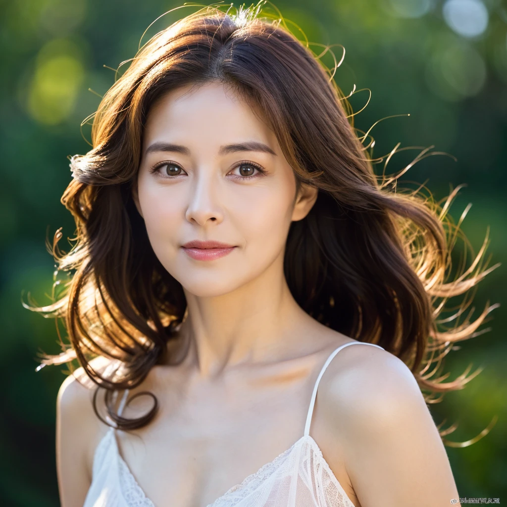 Beautiful mature woman with wavy long hair, Sexy Mature, Ultra-high resolution,(Realistic:1.4), ((Highest quality)), ((masterpiece)), (be familiar with),